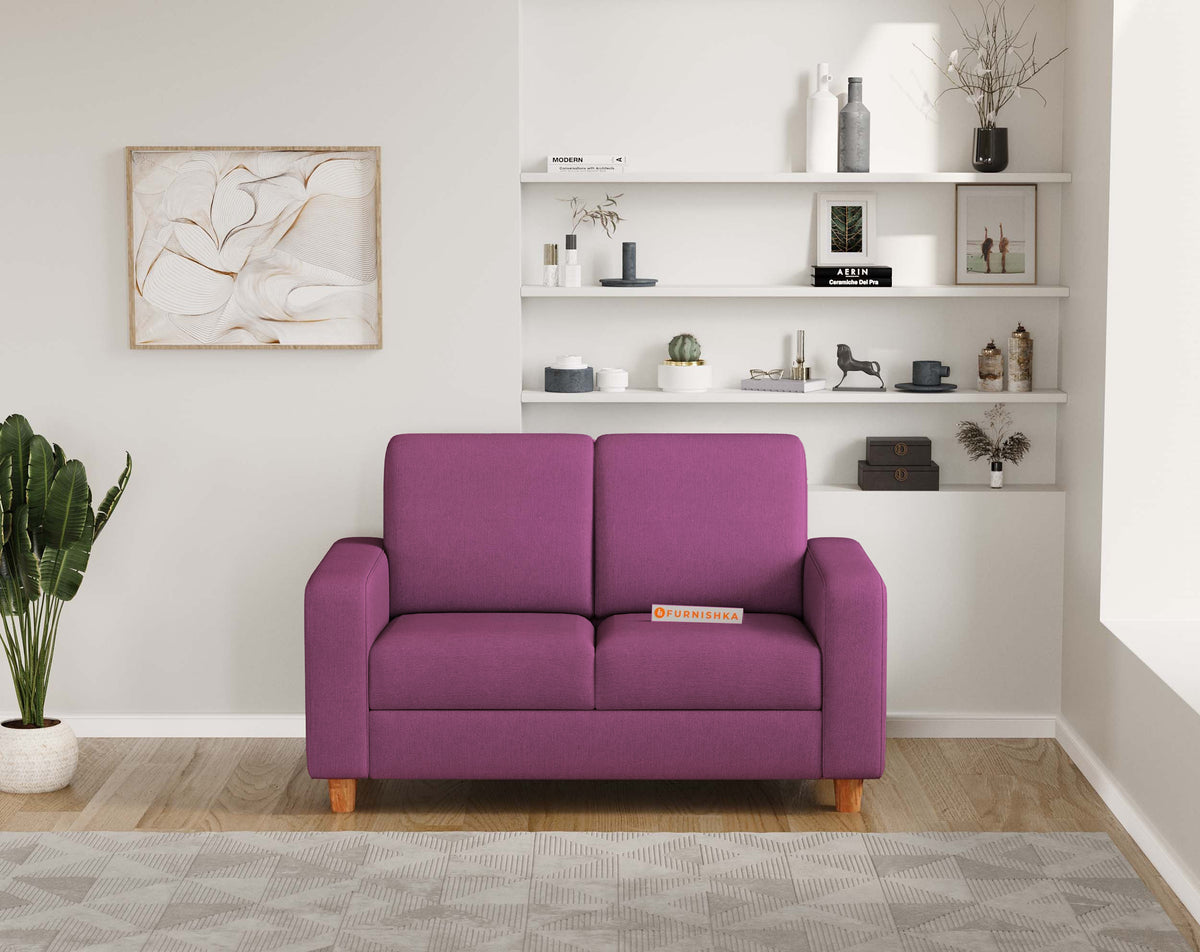 Xilo 2 Seater Sofa - Purple