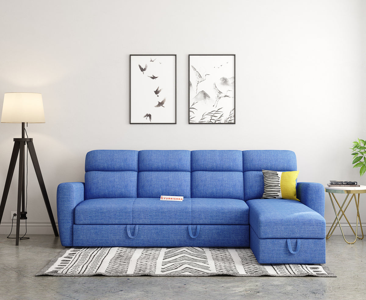 Daina 3 Seater Sectional Sofa cum Bed - RHS - In House -Soft