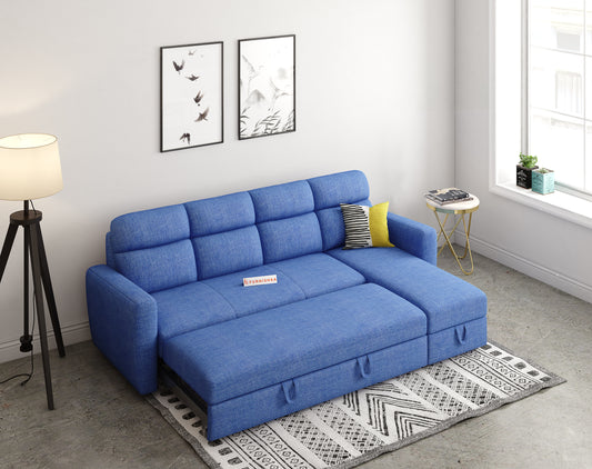 Daina 3 Seater Sectional Sofa cum Bed - RHS