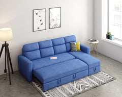 Daina 3 Seater Sectional Sofa cum Bed - RHS - In House -Soft