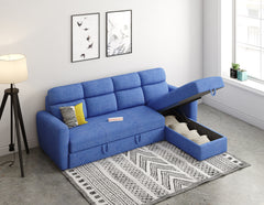 Daina 3 Seater Sectional Sofa cum Bed - RHS - In House -Soft