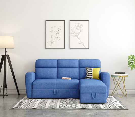 Daina 2 Seater Sectional Sofa cum Bed - RHS