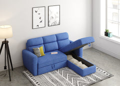 Daina 2 Seater Sectional Sofa cum Bed - RHS