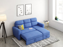 Daina 2 Seater Sectional Sofa cum Bed - RHS