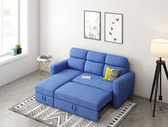 Daina 2 Seater Sectional Sofa cum Bed - LHS