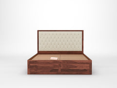 Harshlyn Sheesham Bed Box Storage - King Size