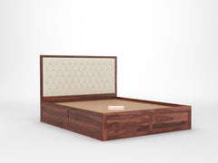 Harshlyn Sheesham Bed Box Storage - King Size