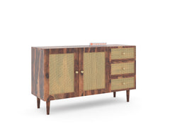 Amara Toshi Sideboard With 2 shutters and 3 drawers in Sheesham