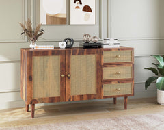 Amara Toshi Sideboard With 2 shutters and 3 drawers in Sheesham