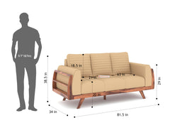 Amaari 3+2 Seater Sofa Set