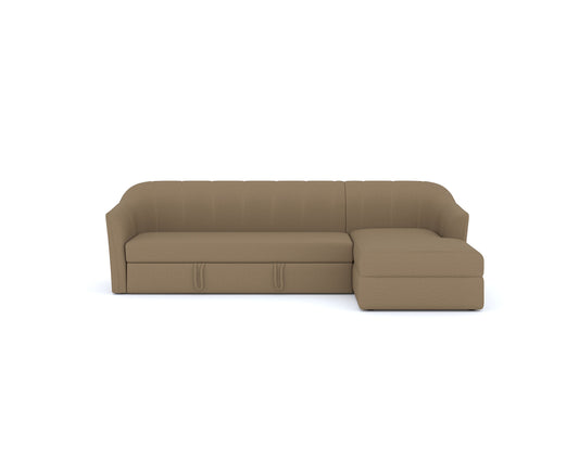 Lukas 3 Seater Sectional Sofa cum Bed - RHS - In House -Soft