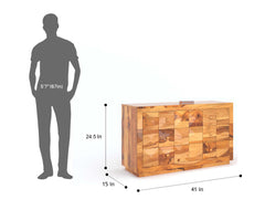 Teeva Chest of Drawers in Teak