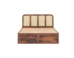 King Amara Drawer Bed in Sheesham