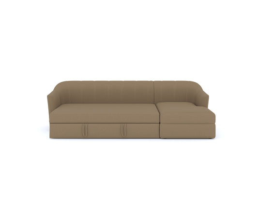 Lukas 3 Seater Sectional Sofa cum Bed - RHS - In House -Soft