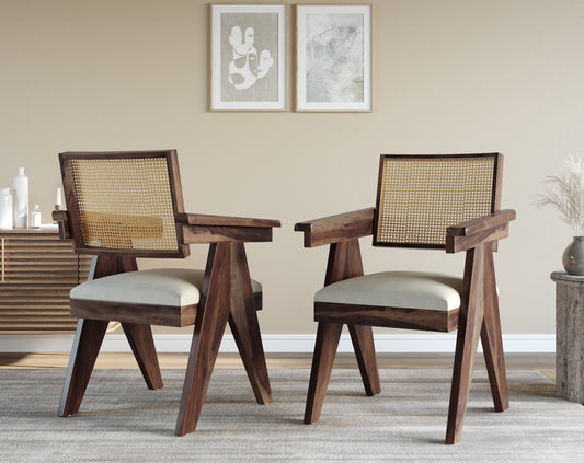 Serena Cane Sheesham Dining Chair