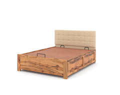 Irene Teak Bed Frame Hydraulic Storage - King Size