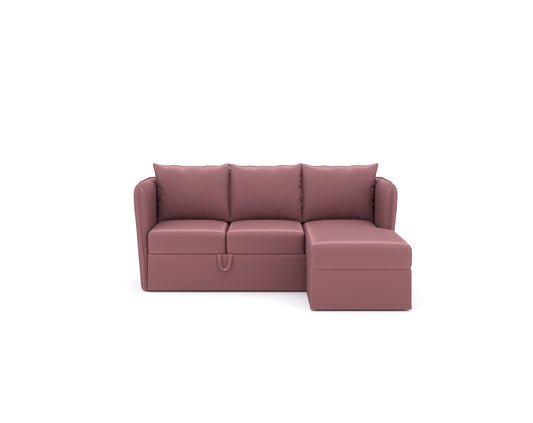 Illia 2 Seater Sectional Sofa cum Bed - RHS - In House -Soft