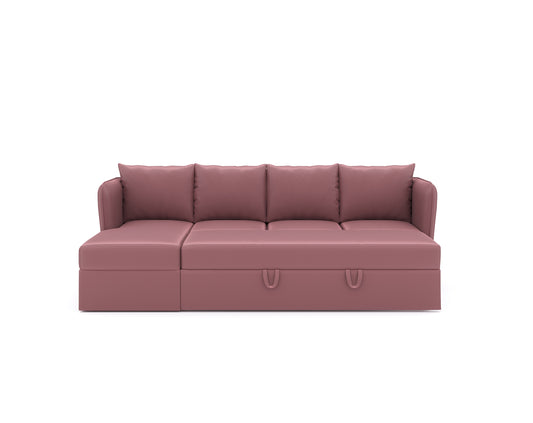 Illia 3 Seater Sectional Sofa cum Bed - LHS - In House -Soft