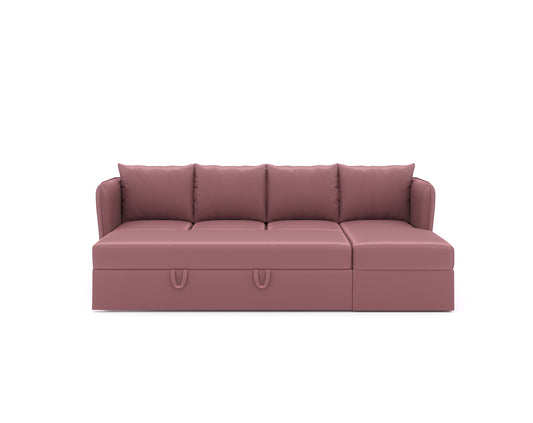 Illia 3 Seater Sectional Sofa cum Bed - RHS - In House -Soft