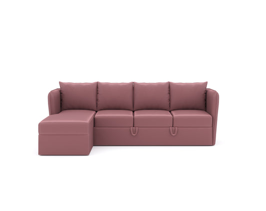 Illia 3 Seater Sectional Sofa cum Bed - LHS - In House -Soft