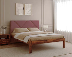 Agatha Sheesham Bed Frame Non Storage - King Size