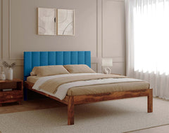 Augustus Sheesham Bed Non Storage - Queen Size