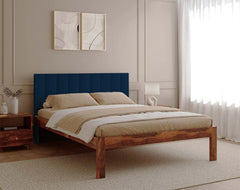 Augustus Sheesham Bed Non Storage - Queen Size