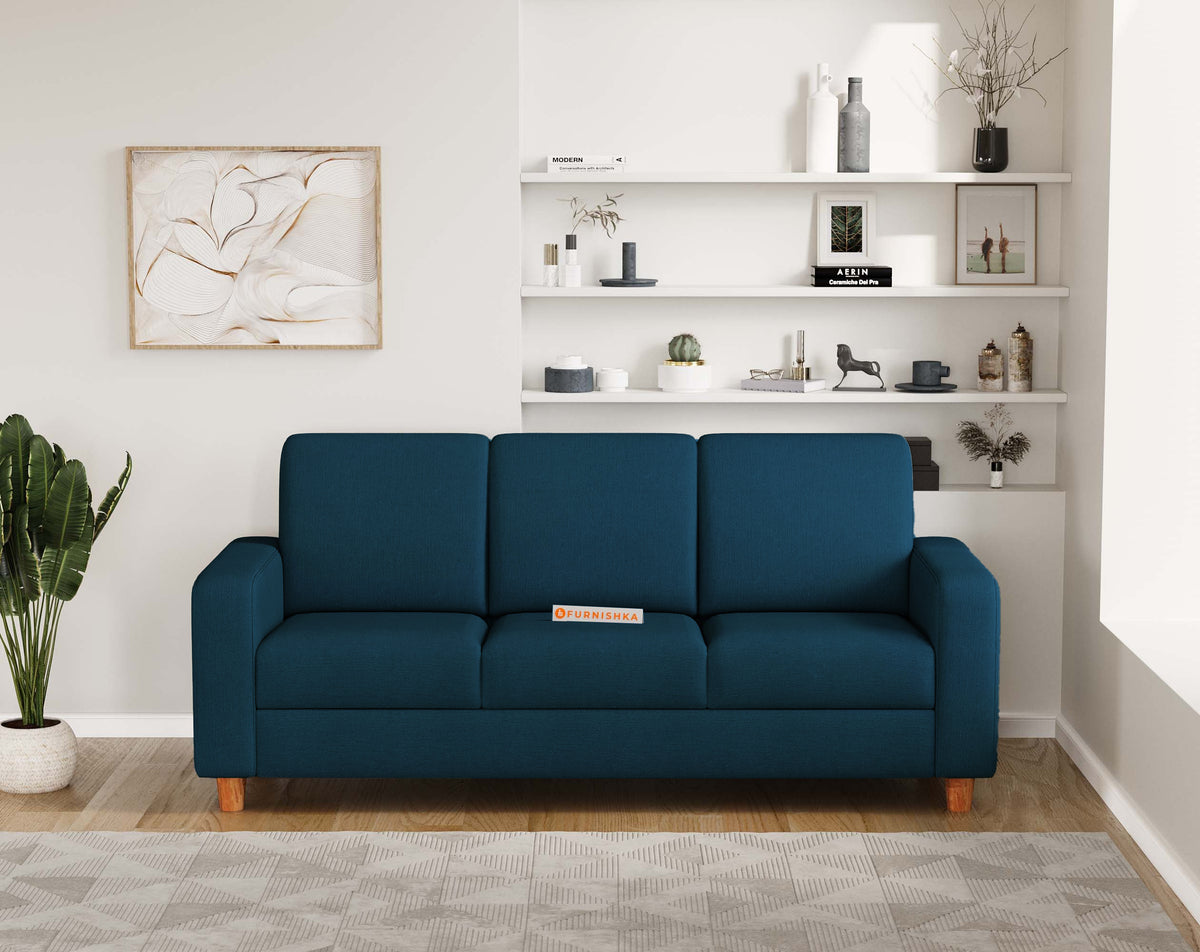 Xilo 3 Seater Sofa - Blue