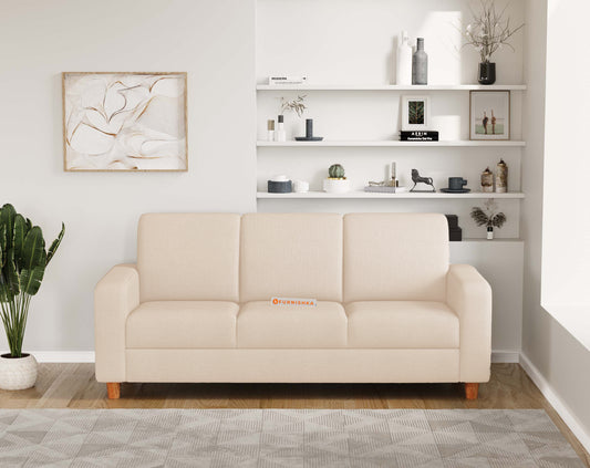 XILO 3 Seater Sofa - Cream