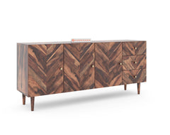 Chevora Toshi Sideboard With 3 shutters and 3 drawers in Sheesham