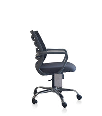 Kabil Mid Back Office Chair - Grey Back & Grey Seat