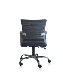 Kabil Mid Back Office Chair - Grey Back & Grey Seat