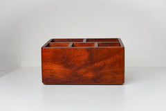 Prism Cutlery Caddy/Holder from Mahogany Collection