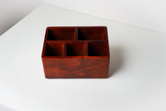 Prism Cutlery Caddy/Holder from Mahogany Collection