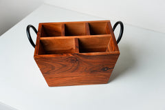 Boat Cutlery Caddy/Holder with Horseshoe Handle