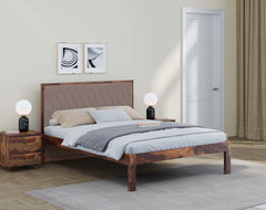 Harshlyn Sheesham Bed Non Storage - King Size