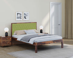 Harshlyn Sheesham Bed Non Storage - King Size