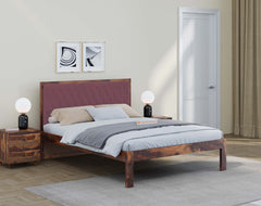 Harshlyn Sheesham Bed Non Storage - King Size