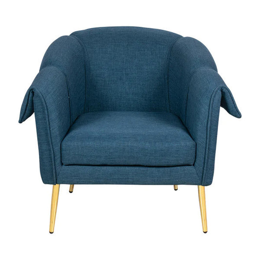 Othello Lounge Chair Navy blue