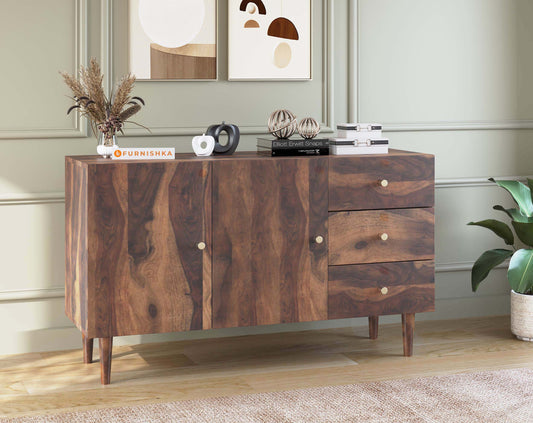 OG Toshi Sideboard With 2 shutters and 3 drawers in Sheesham