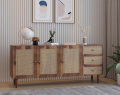 Amara Toshi Sideboard With 3 shutters and 3 drawers in Sheesham