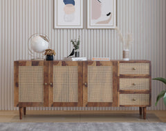 Amara Toshi Sideboard With 3 shutters and 3 drawers in Sheesham