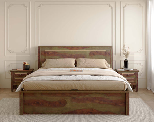 Mewar Garn Queen Size Hydraulic Bed