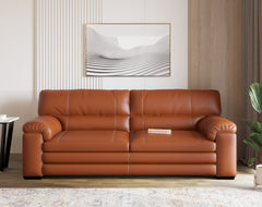 Daniel Leather 3 Seater Sofa