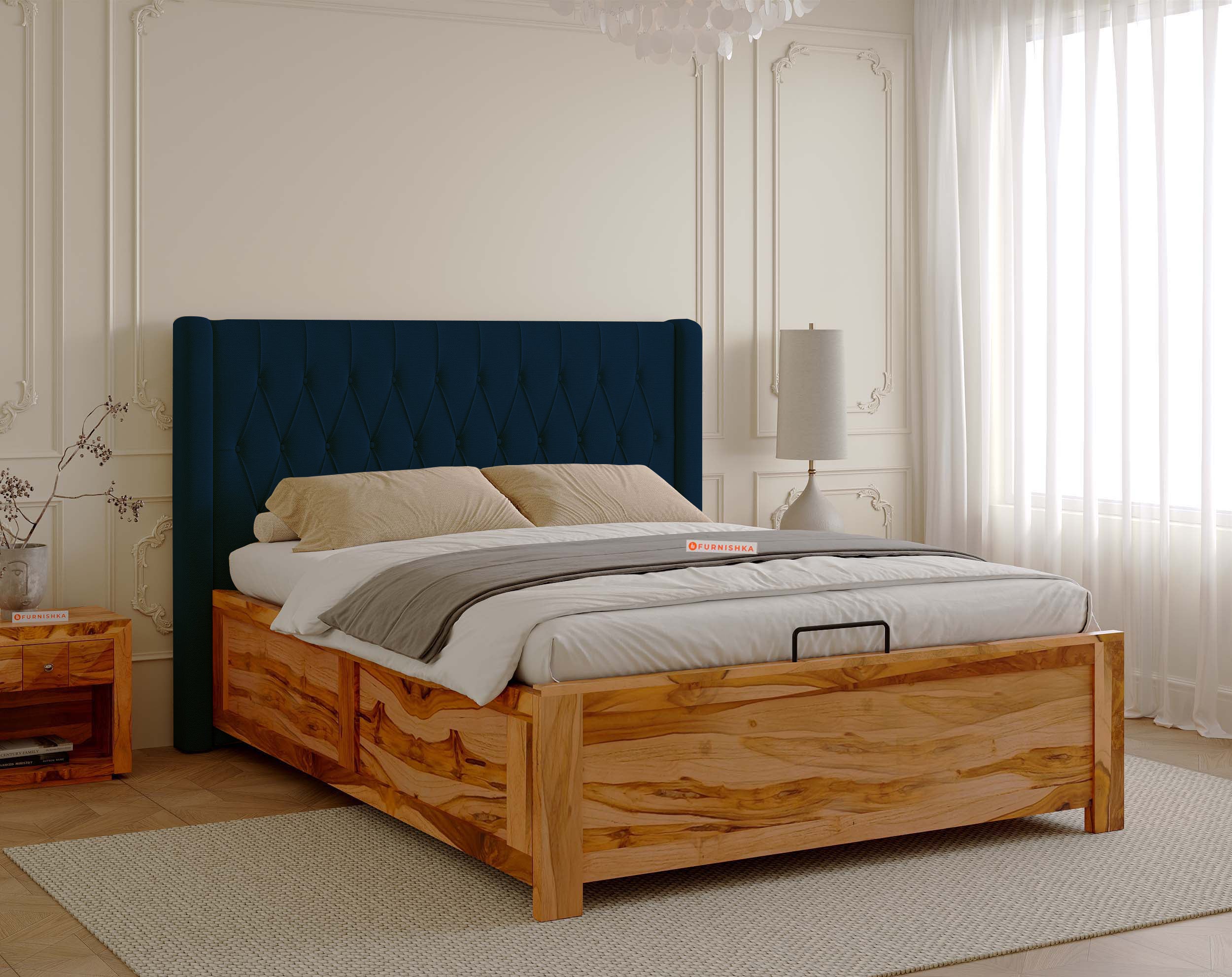 Samawi Teak Bed