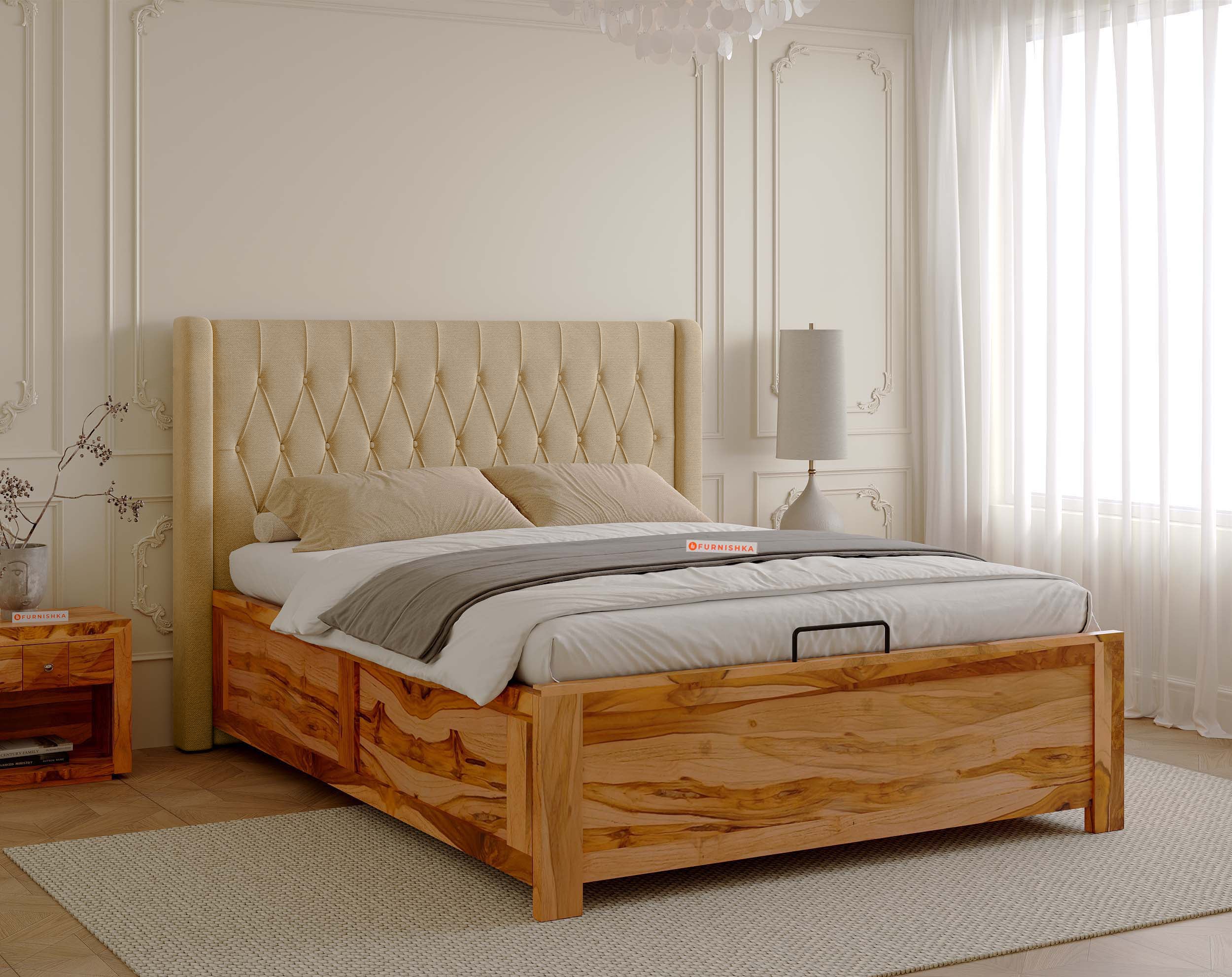 Samawi Teak Bed