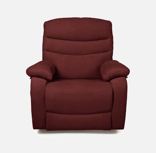 Vivo 1 Seater Maroon Rotation Manual Recliner