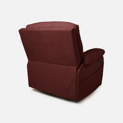 Vivo 1 Seater Maroon Rotation Manual Recliner