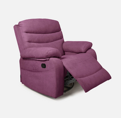 Vivo 1 Seater Purple Rotation Manual Recliner