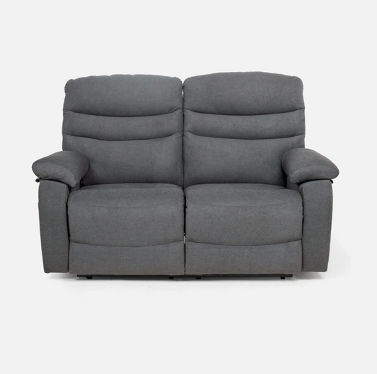 Vivo 2 Seater Ash Manual Recliner